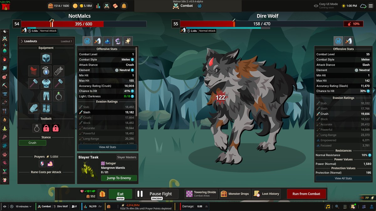 Official Melvor Idle 2 screenshot — Early Access store page 1